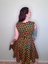 Load image into Gallery viewer, Catherine Dress in Rainbow Hearts