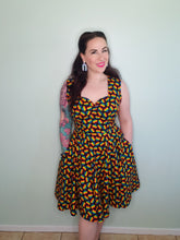 Load image into Gallery viewer, Catherine Dress in Rainbow Hearts