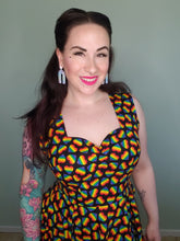 Load image into Gallery viewer, Catherine Dress in Rainbow Hearts