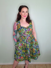 Load image into Gallery viewer, Caroline Mini Dress in Rainforest Rhapsody