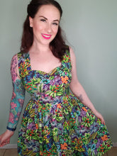 Load image into Gallery viewer, Caroline Mini Dress in Rainforest Rhapsody