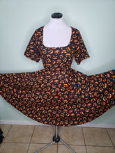 Load image into Gallery viewer, Taylor Dress in Jack-O-Grins