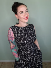 Load image into Gallery viewer, Audrey Dress in Dancing Skeleton - Glow In The Dark