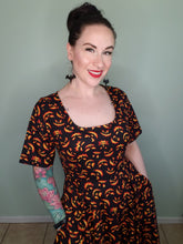 Load image into Gallery viewer, Taylor Dress in Jack-O-Grins