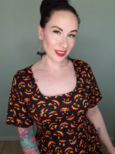 Load image into Gallery viewer, Taylor Dress in Jack-O-Grins