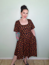 Load image into Gallery viewer, Taylor Dress in Jack-O-Grins