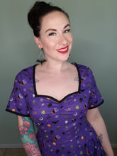 Load image into Gallery viewer, Casey Dress in White Poinsettia