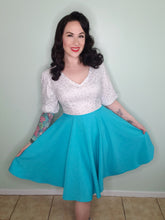 Load image into Gallery viewer, Quinn Dress in Metallic Snowflake