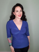 Load image into Gallery viewer, Daphne Top in Blue