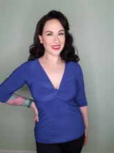 Load image into Gallery viewer, Daphne Top in Blue
