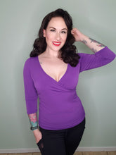 Load image into Gallery viewer, Diana Top in Purple