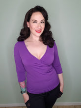 Load image into Gallery viewer, Diana Top in Purple