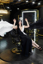 Load image into Gallery viewer, Bride Chiffon Surplice Gown