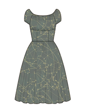 Load image into Gallery viewer, Ora Dress in Green Cosmos