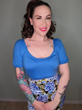 Load image into Gallery viewer, Amelia Top in Periwinkle Blue