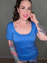 Load image into Gallery viewer, Amelia Top in Periwinkle Blue