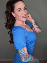 Load image into Gallery viewer, Amelia Top in Periwinkle Blue