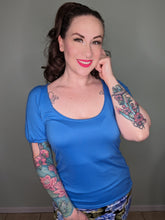 Load image into Gallery viewer, Amelia Top in Periwinkle Blue