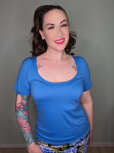 Load image into Gallery viewer, Amelia Top in Periwinkle Blue