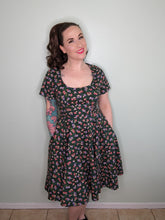 Load image into Gallery viewer, Taylor Dress in Forest Mushroom Print