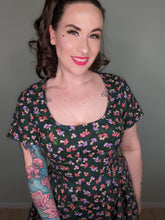 Load image into Gallery viewer, Taylor Dress in Forest Mushroom Print