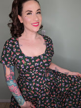 Load image into Gallery viewer, Taylor Dress in Forest Mushroom Print