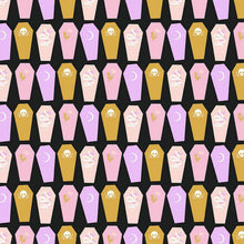 Load image into Gallery viewer, Caroline Mini Dress in Pastel Goth Tomb