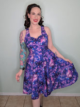 Load image into Gallery viewer, Cathy Dress in Purple Galaxy