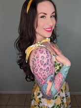 Load image into Gallery viewer, Persephone Dress in Yellow Roses