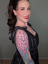 Load image into Gallery viewer, Luna Dress in Metallic Zipper