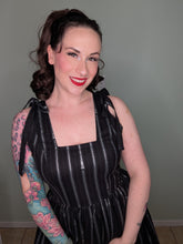 Load image into Gallery viewer, Luna Dress in Metallic Zipper