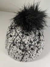 Load image into Gallery viewer, White Splatter Classic Pillbox Hat
