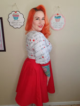 Load image into Gallery viewer, Ella Dress in Heart Beat Print SALE