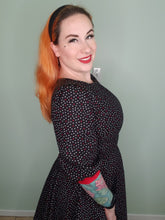 Load image into Gallery viewer, Evelyn Dress in Hearts and Polka Dots