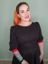 Load image into Gallery viewer, Evelyn Dress in Hearts and Polka Dots