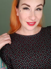 Load image into Gallery viewer, Evelyn Dress in Hearts and Polka Dots