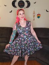 Load image into Gallery viewer, Skye Dress in Black Pastel Floral