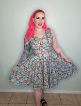 Load image into Gallery viewer, Tiffany Dress in Pastel Cactus