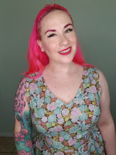 Load image into Gallery viewer, Tiffany Dress in Pastel Cactus
