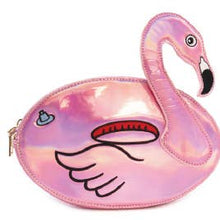 Load image into Gallery viewer, Fun Flamingo Floaty Party Handbag