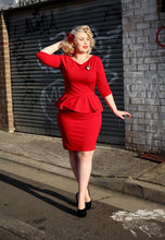 Load image into Gallery viewer, Aurora Reversible Dress in Red - Vivacious Vixen Apparel