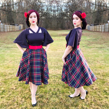 Load image into Gallery viewer, Madeline Dress in Plaid - Vivacious Vixen Apparel