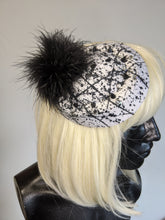 Load image into Gallery viewer, White Splatter Classic Pillbox Hat