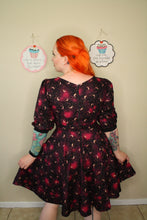 Load image into Gallery viewer, Evelyn Dress in Gold Crescent Moon