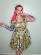 Load image into Gallery viewer, Tiffany Dress in Mint Butterfly