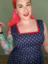 Load image into Gallery viewer, Jorie Dress in Anchor Print