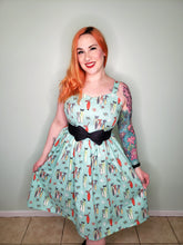 Load image into Gallery viewer, Sylvia Dress in Atomic Cats