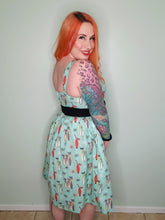Load image into Gallery viewer, Sylvia Dress in Atomic Cats