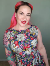 Load image into Gallery viewer, Audrey Dress in Holiday Floral