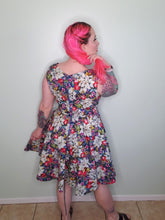 Load image into Gallery viewer, Audrey Dress in Holiday Floral